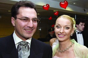 Анастасия Волочкова с мужем