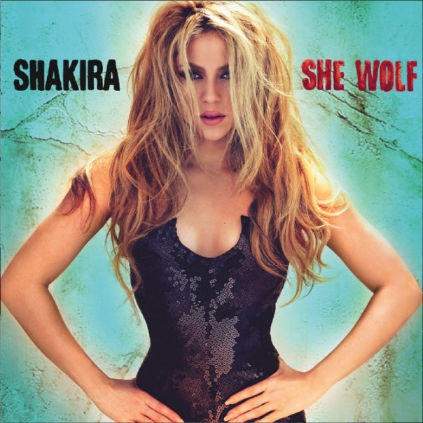 Шакира, обложка She Wolf