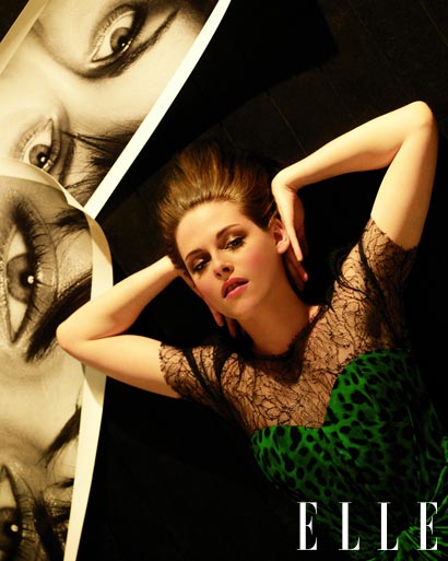 Кристен Стюарт в июньском номере журнала Elle