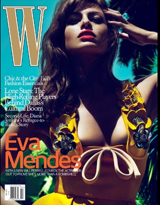 Ева Мендес, W-Magazine