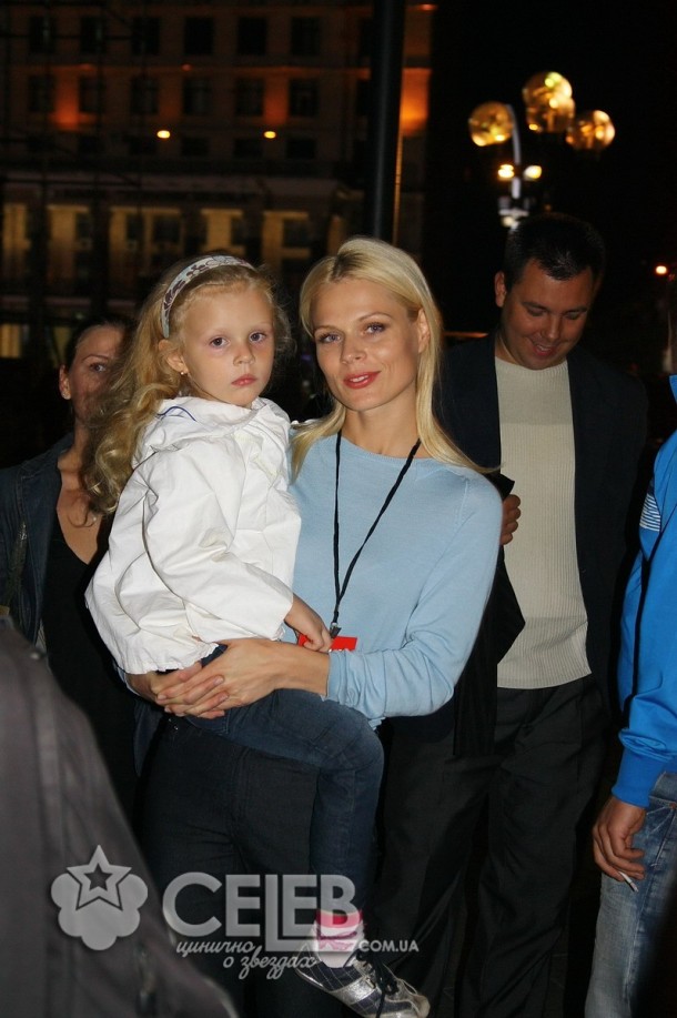 Ольга Фреймут с дочерью