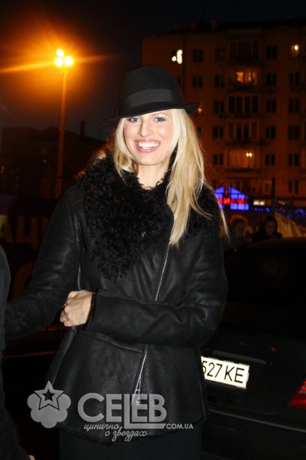 Каролина Куркова в Киеве