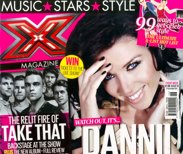 Данни Миноуг для журнала X-Factor