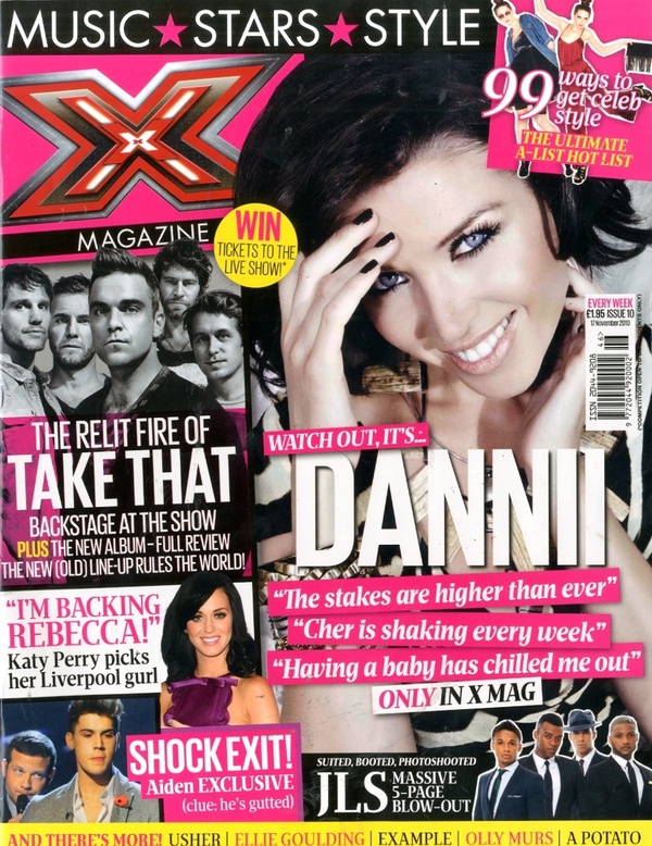 Данни Миноуг для журнала X-Factor