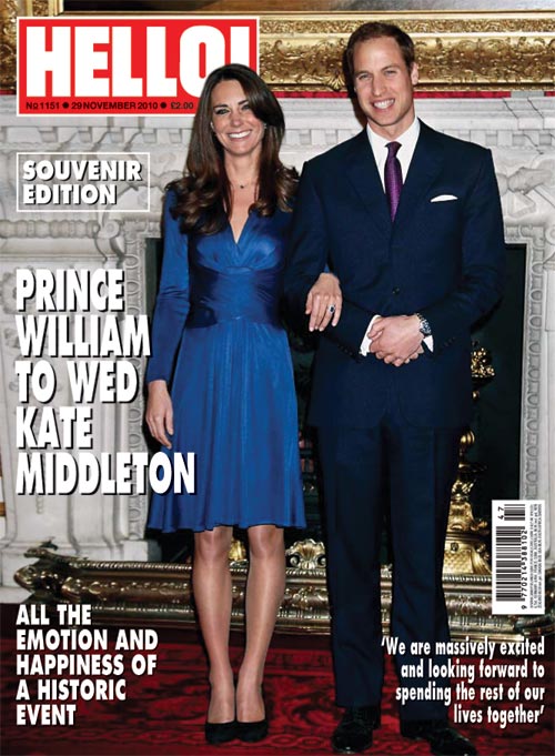 Принц Уильям и Кейт Мидлтон, Hello!