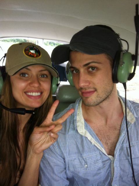 Виктория Боня и Александр Смурфит в Коста-Рике