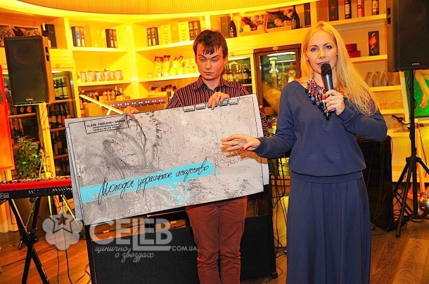 Слава Фролова, презентация проекта "Молодое украинское искусство" (5)