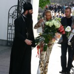 Анастасия Волочкова в Киево-Печерской Лавре