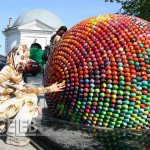 Анастасия Волочкова в Киево-Печерской Лавре