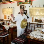 Михаил Поплавский в своем ресторане