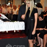 Валевская на похоронах Николая Мозгового