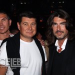 Владимир Буланьков, Александр Онищенко и Стефан Роллан на Playboy Party