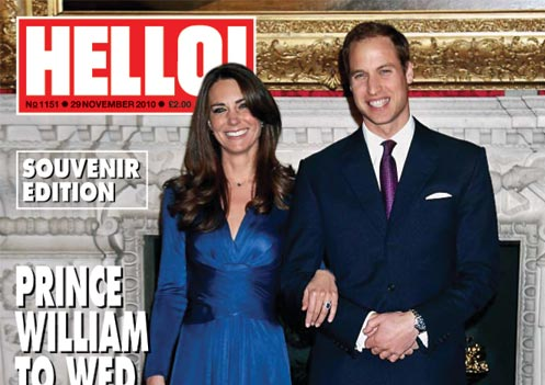 Принц Уильям и Кейт Мидлтон на обложке Hello! (ФОТО)